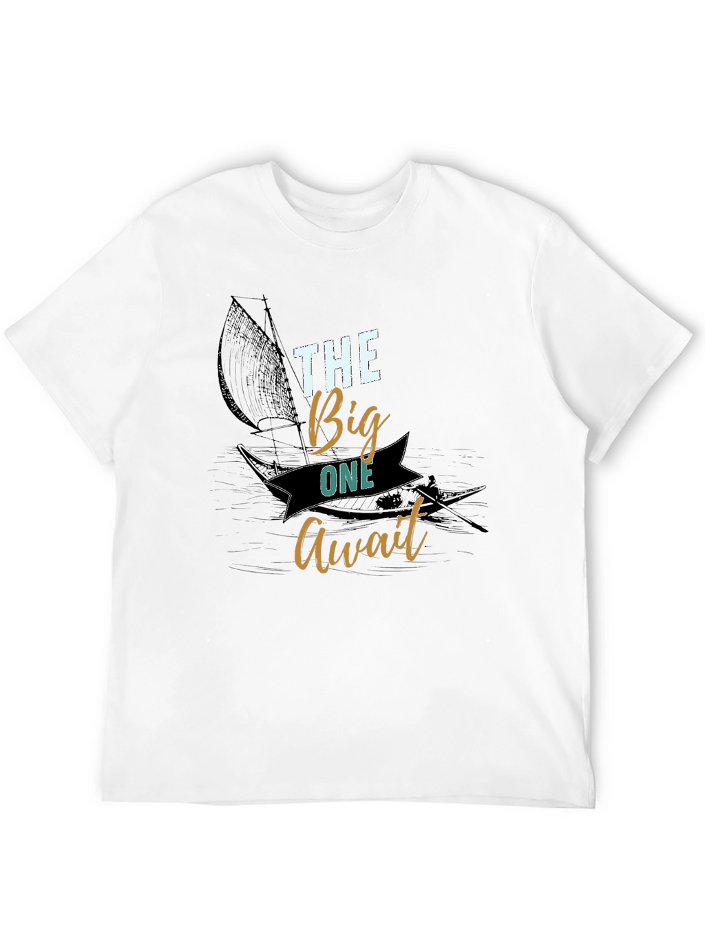 The Big One Await Graphic T-Shirt