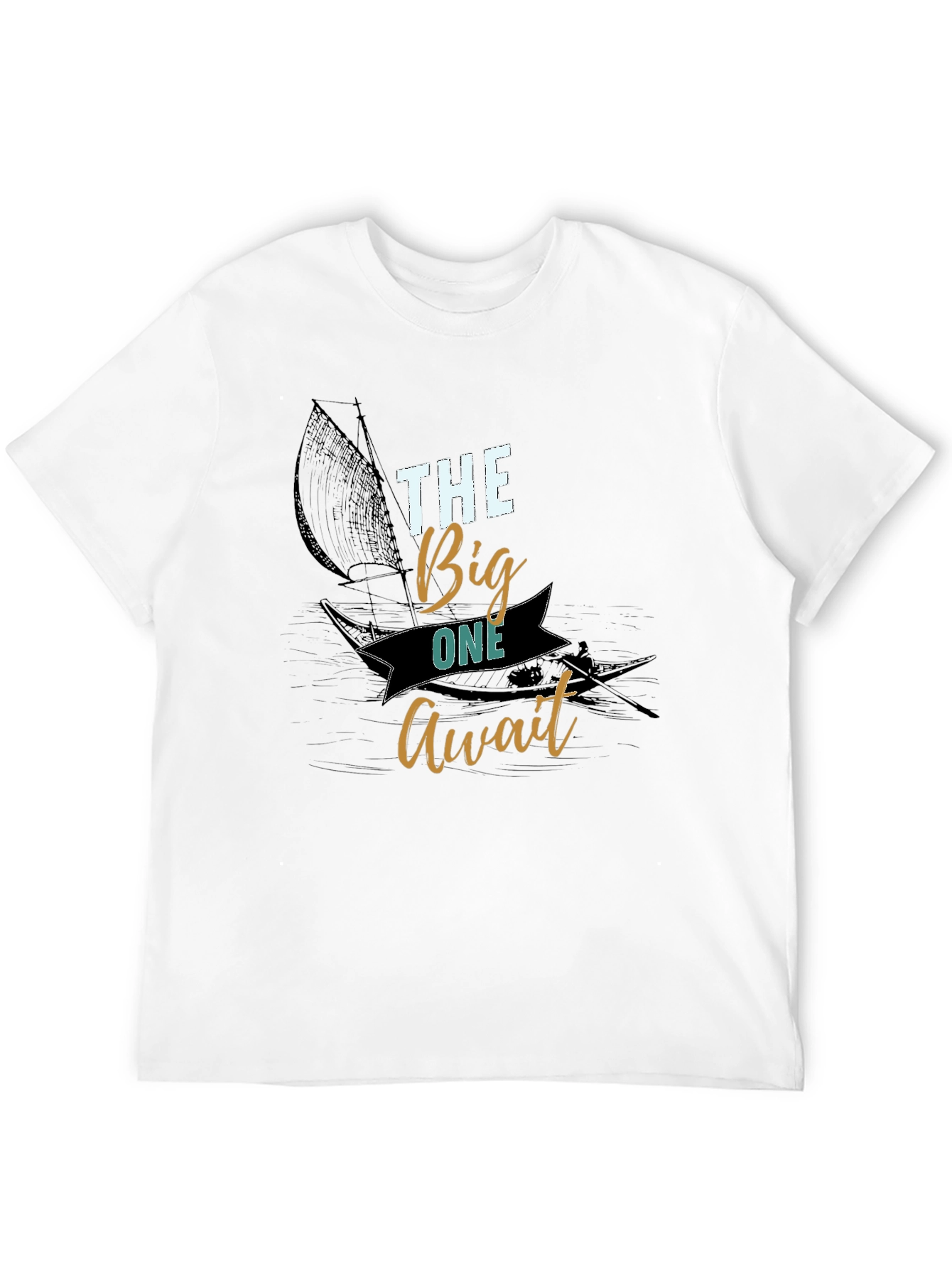 The Big One Await Graphic T-Shirt