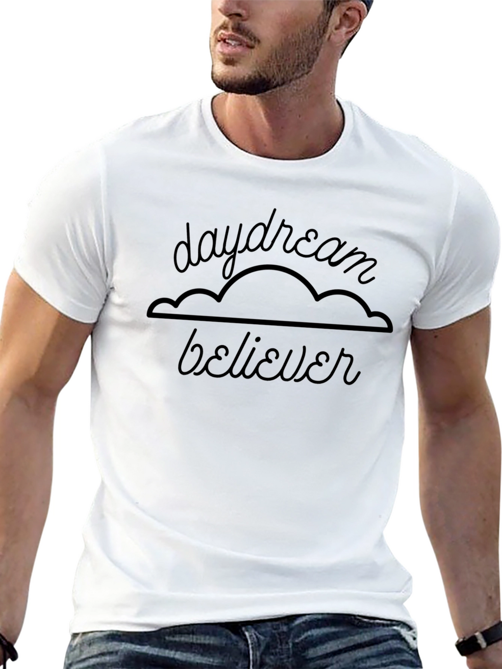 Daydream Believer Graphic T-Shirt - Black