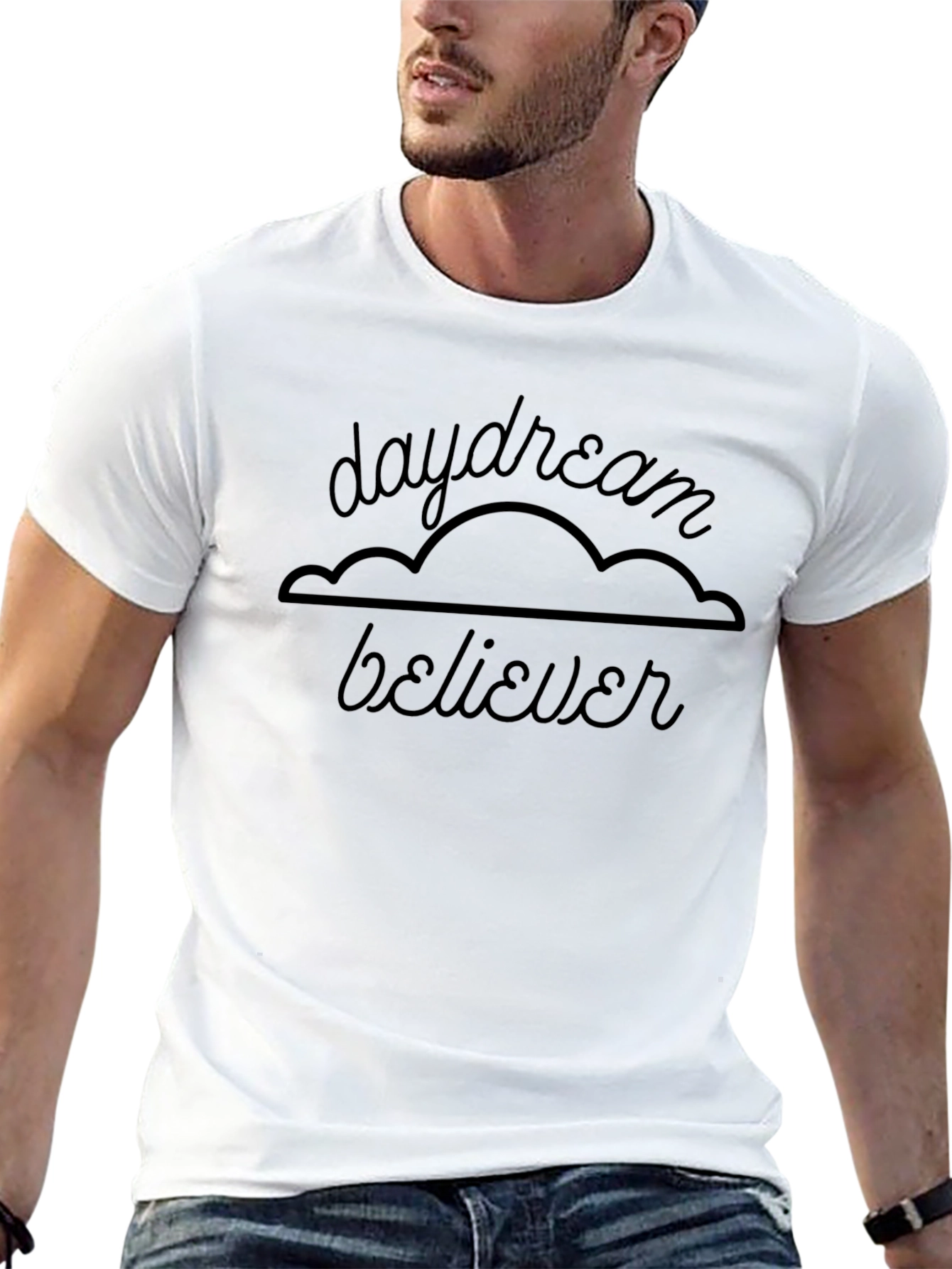 Daydream Believer Graphic T-Shirt - Black