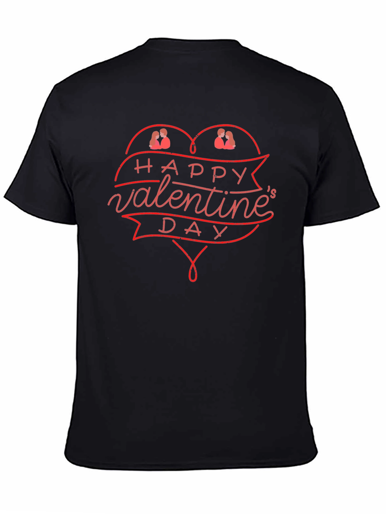 Valentines Day Graphic Tee - Heart Design