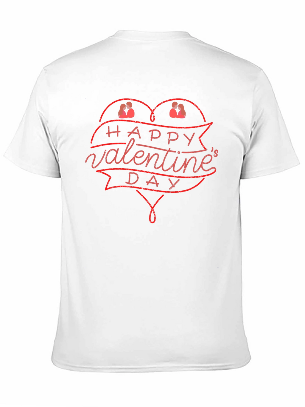 Valentines Day Graphic Tee - Heart Design