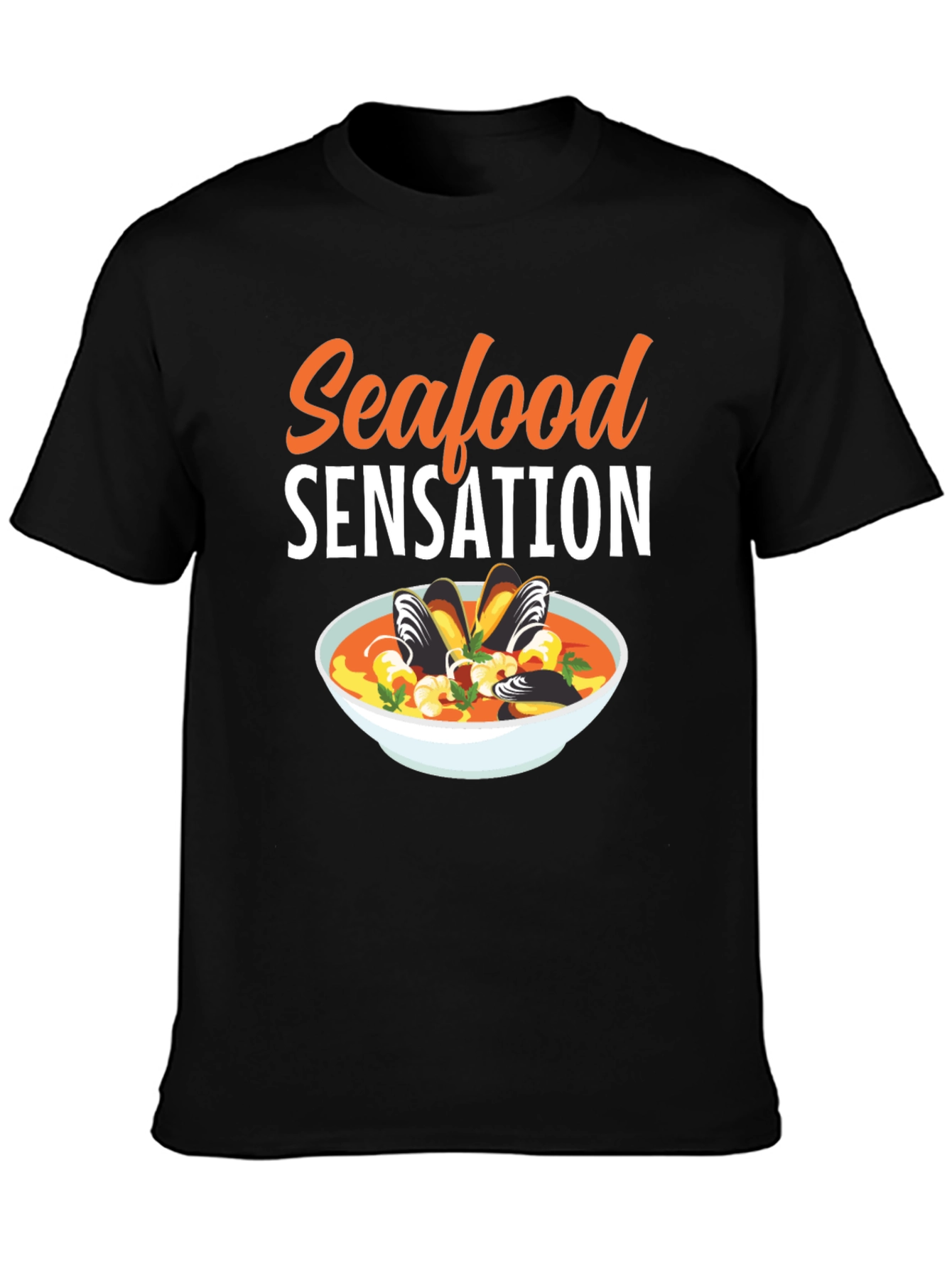Seafood Sensation Graphic T-Shirt
