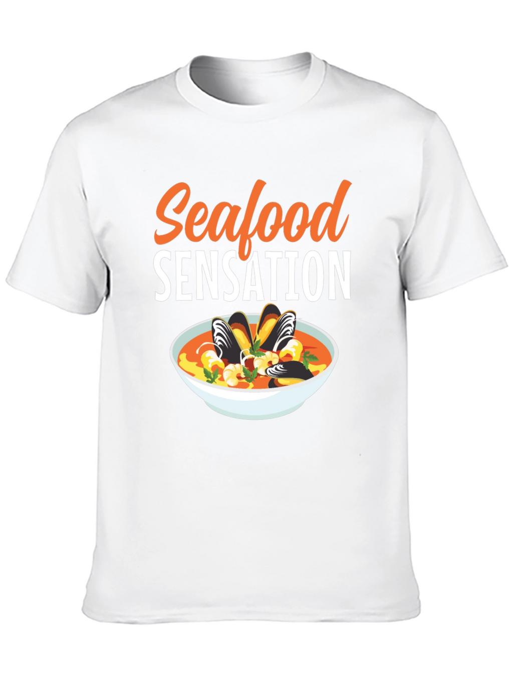Seafood Sensation Graphic T-Shirt