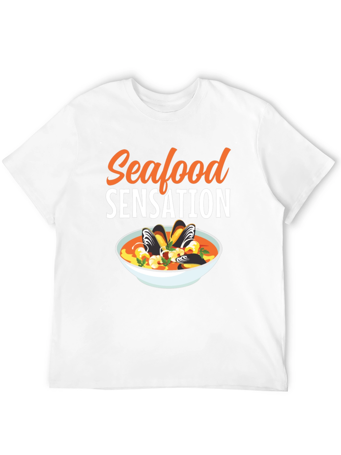 Seafood Sensation Graphic T-Shirt