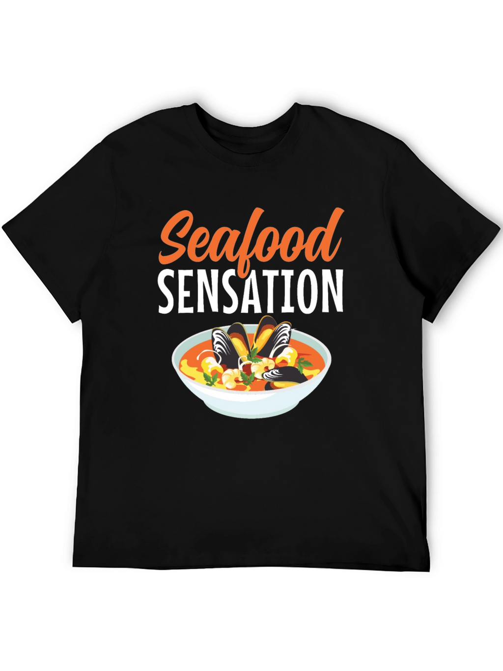 Seafood Sensation Graphic T-Shirt