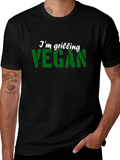 Vegan Grilling T-Shirt - Funny Vegan BBQ Shirt