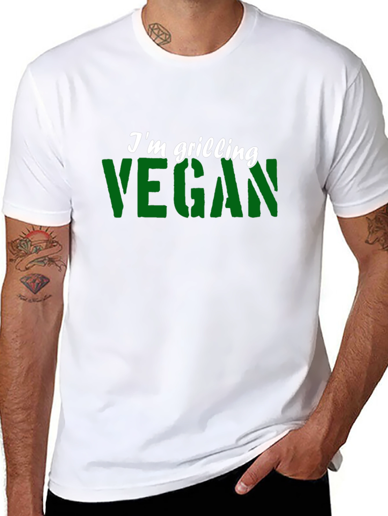 Vegan Grilling T-Shirt - Funny Vegan BBQ Shirt