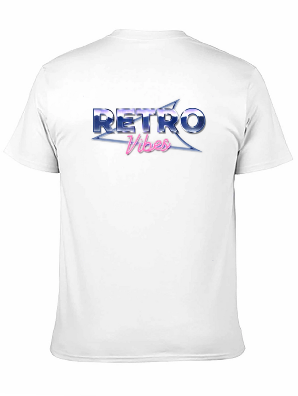 Retro Vibes Graphic T-Shirt - Black