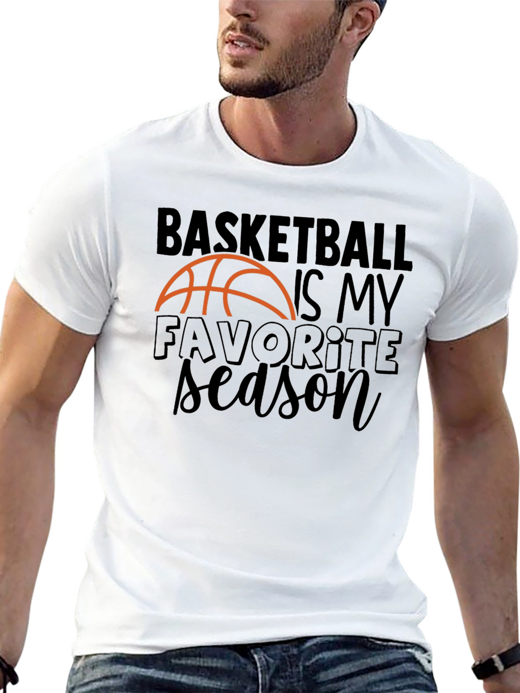 Basketball is My Favorite Season Graphic Tee