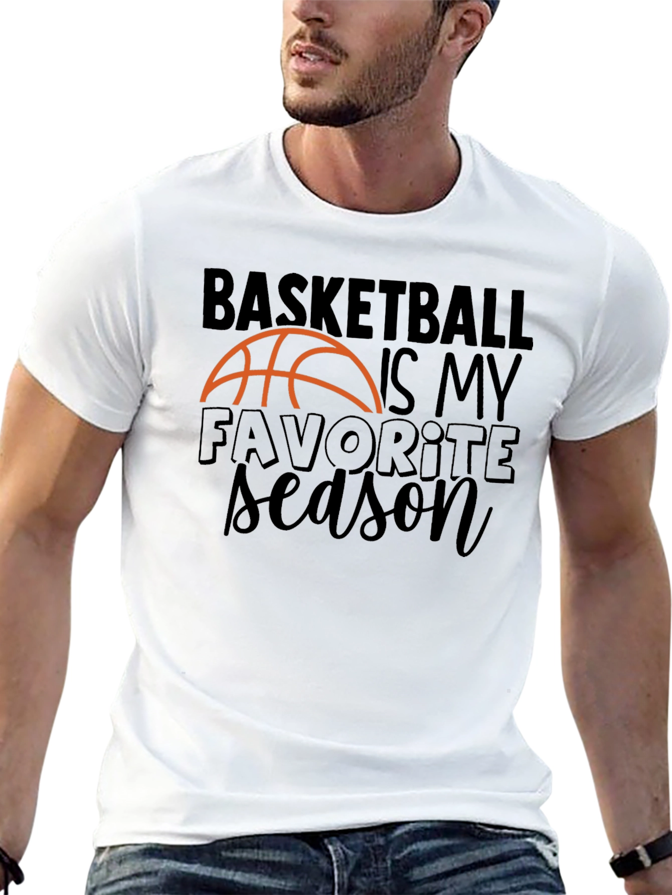 Basketball is My Favorite Season Graphic Tee