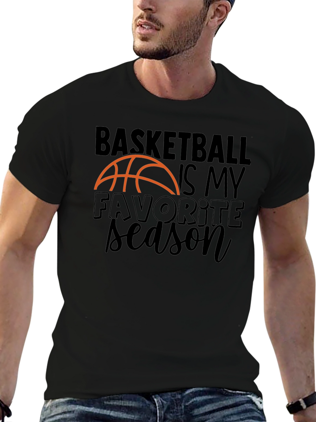 Basketball is My Favorite Season Graphic Tee