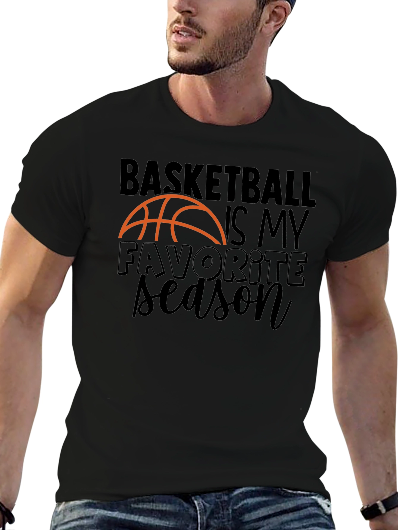 Basketball is My Favorite Season Graphic Tee