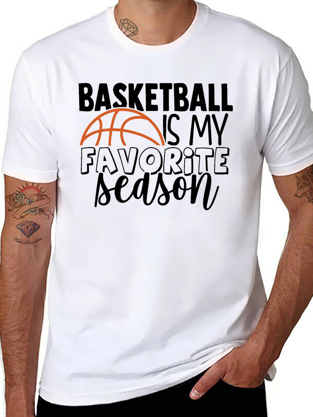 Basketball is My Favorite Season Graphic Tee