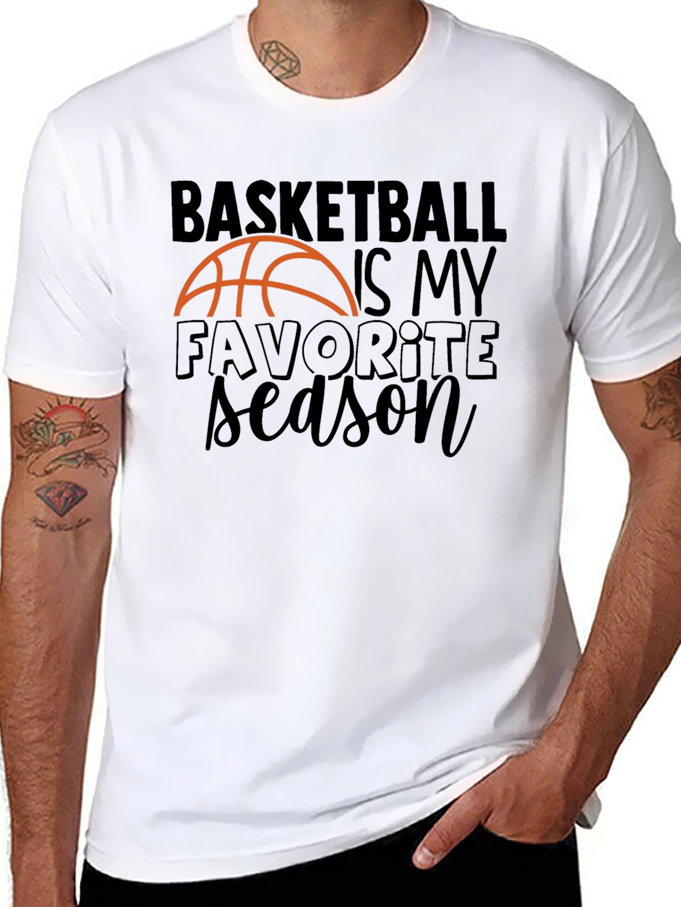 Basketball is My Favorite Season Graphic Tee