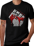 100% Muay Thai Kickboxing Graphic T-Shirt