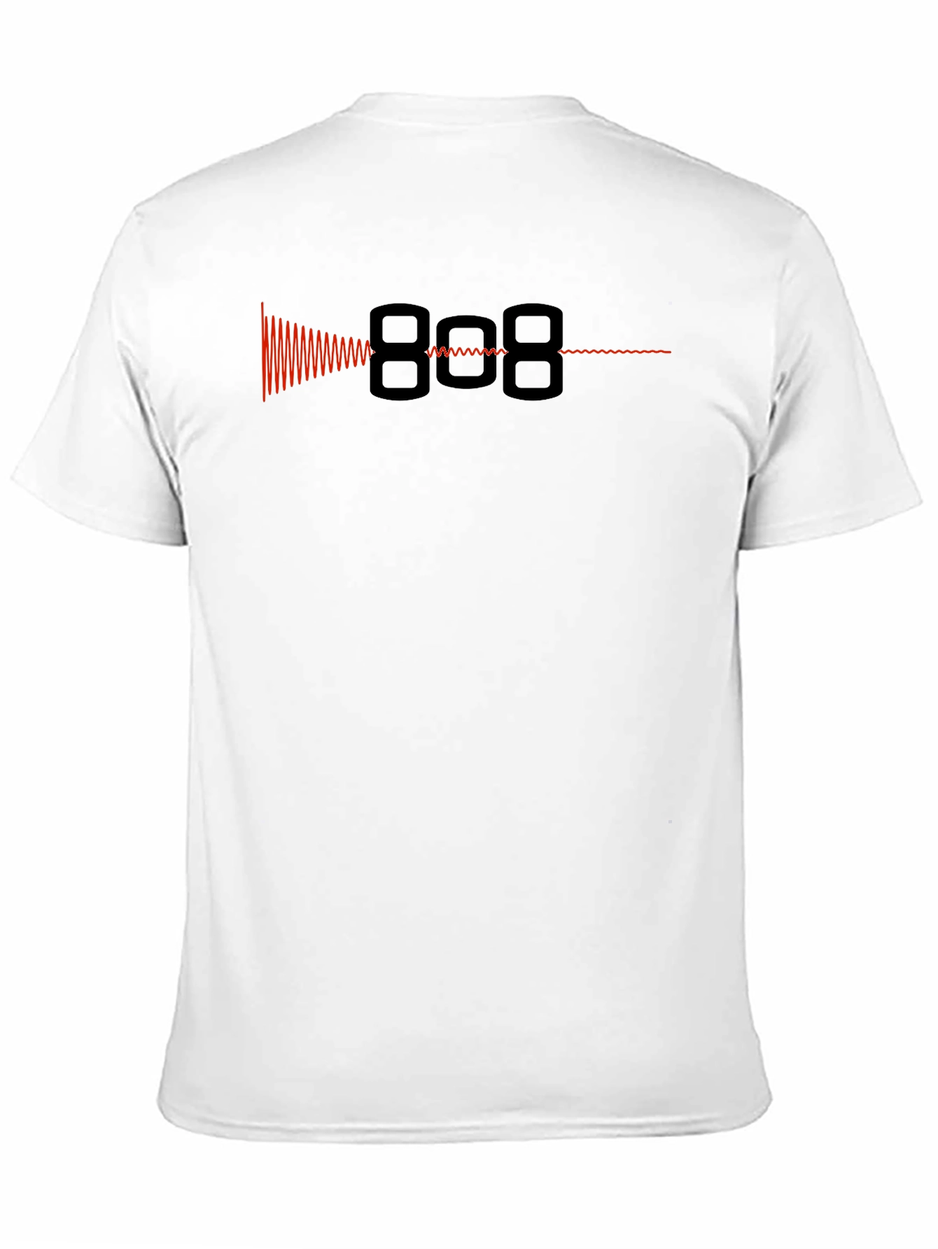 808 Waveform Graphic Tee - Black