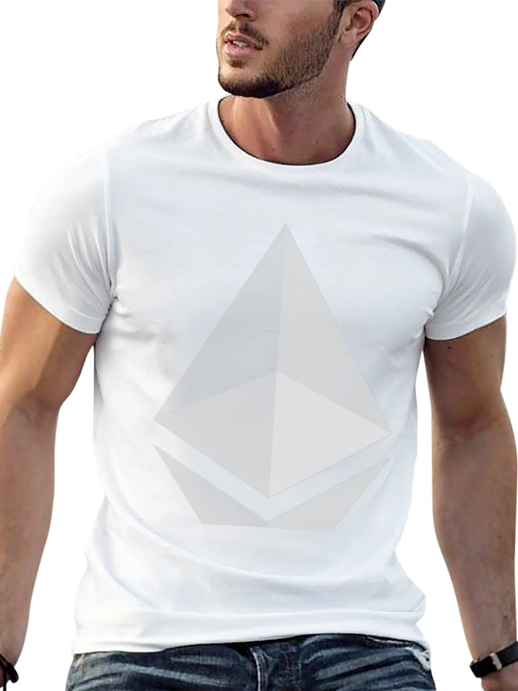 Ethereum Crypto Logo Graphic T-Shirt