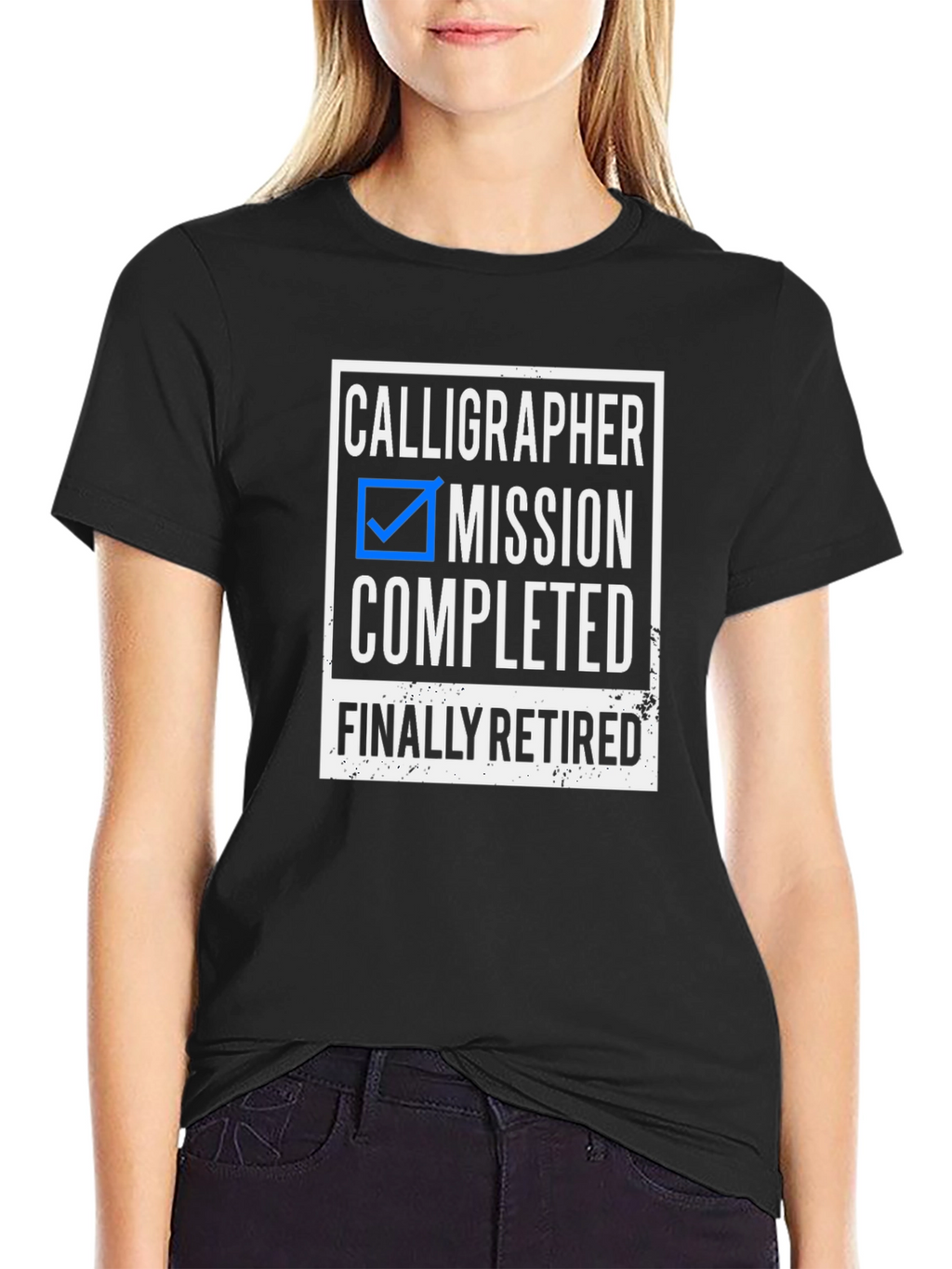 Calligrapher Retirement T-Shirt - Mission Completed