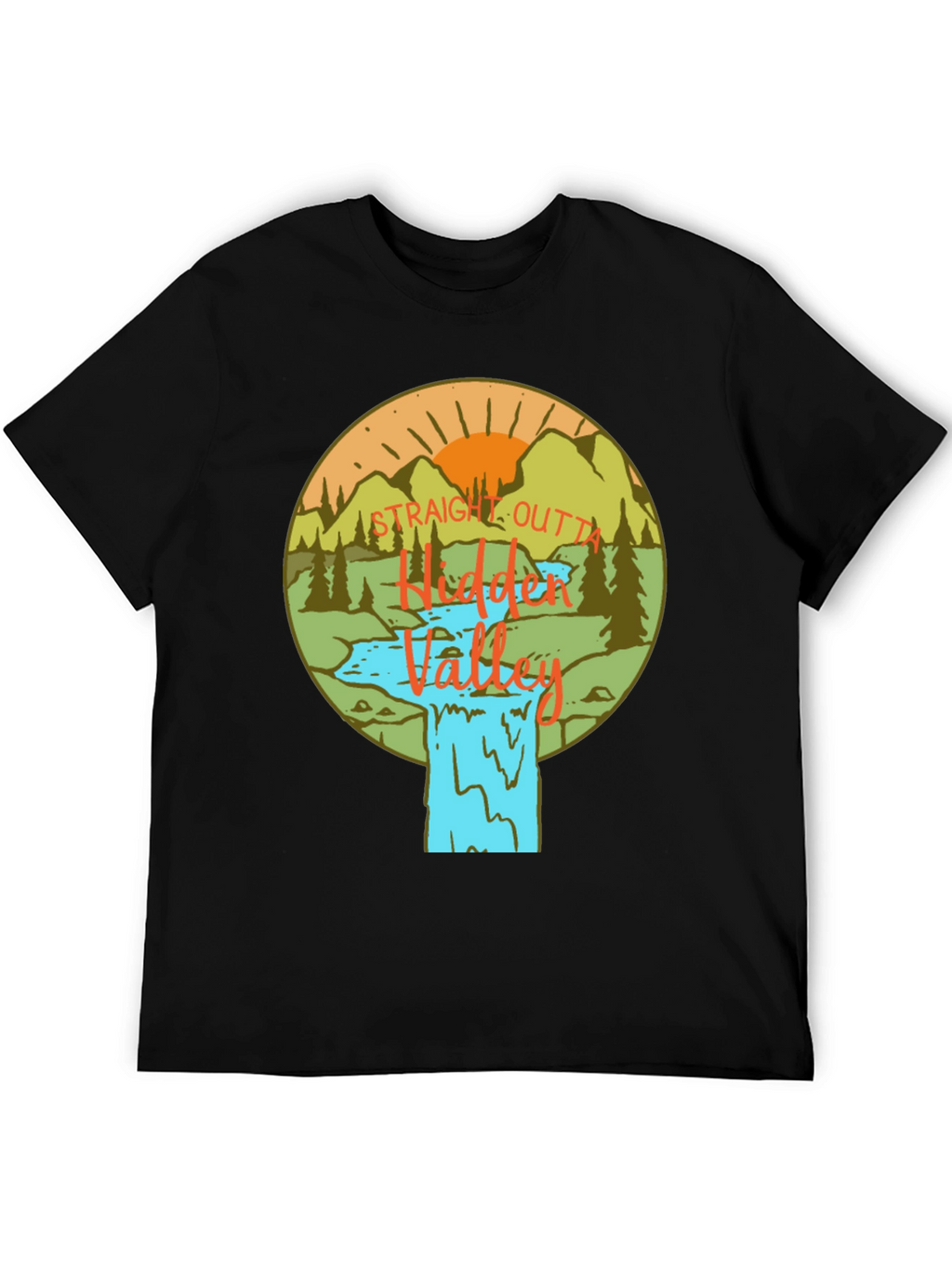 Straight Outta Hidden Valley Graphic Tee