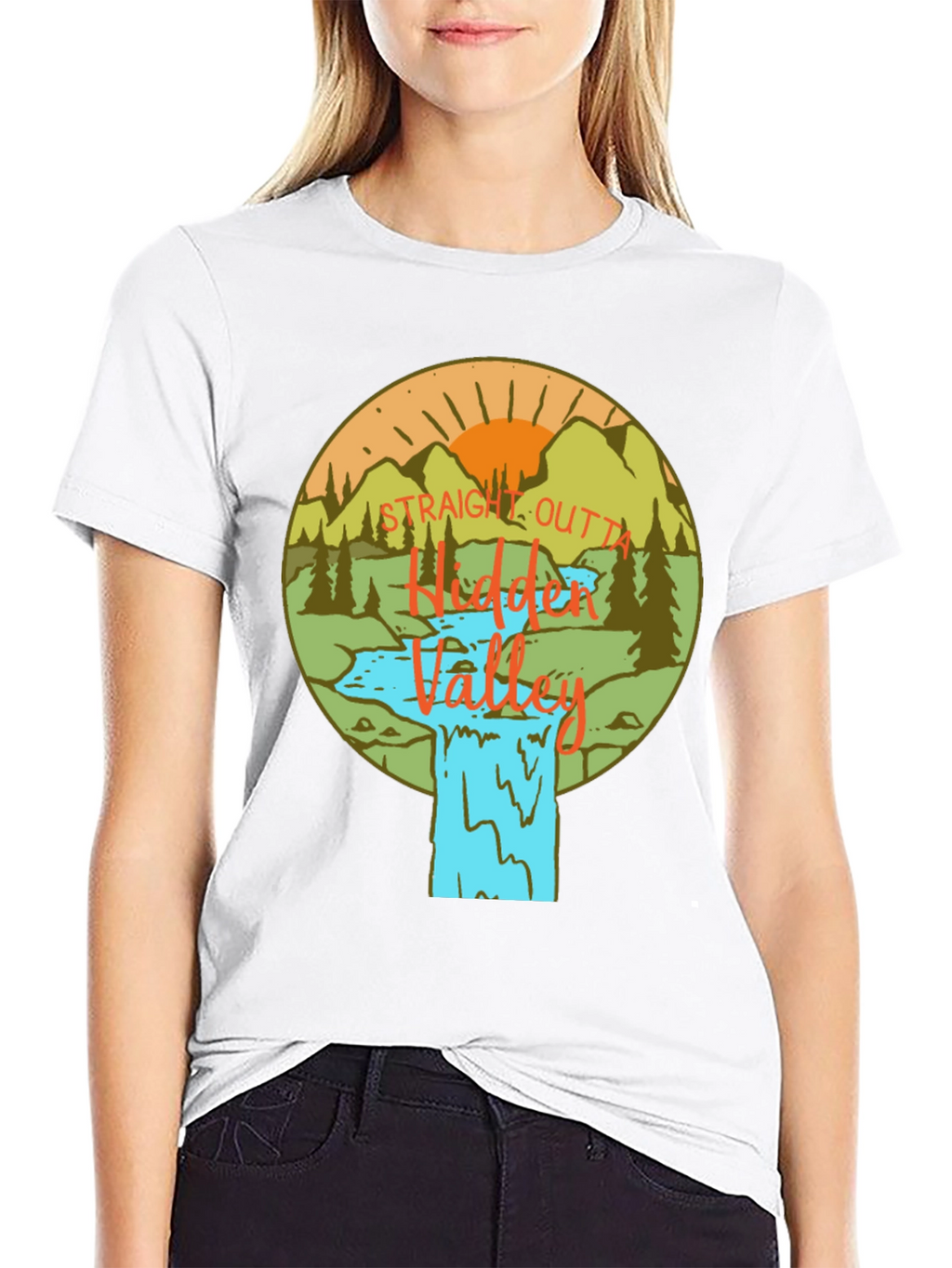 Straight Outta Hidden Valley Graphic Tee
