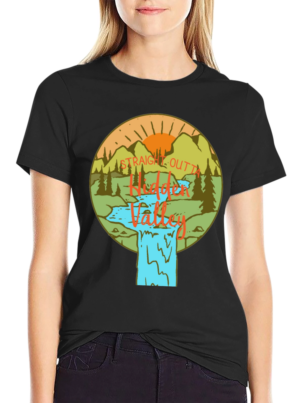 Straight Outta Hidden Valley Graphic Tee