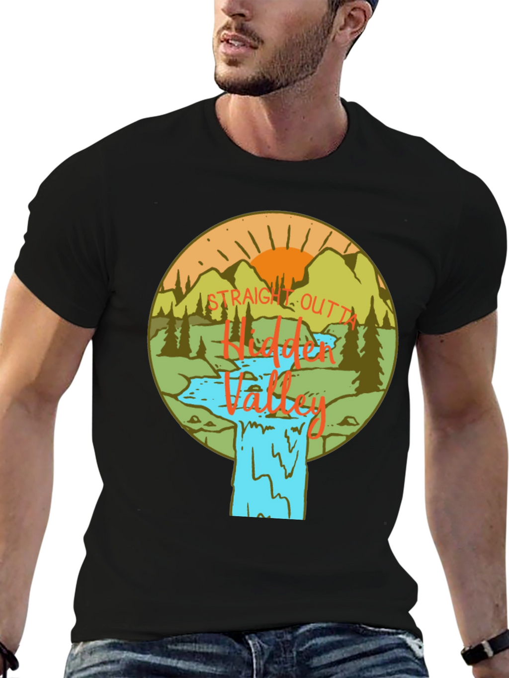 Straight Outta Hidden Valley Graphic Tee