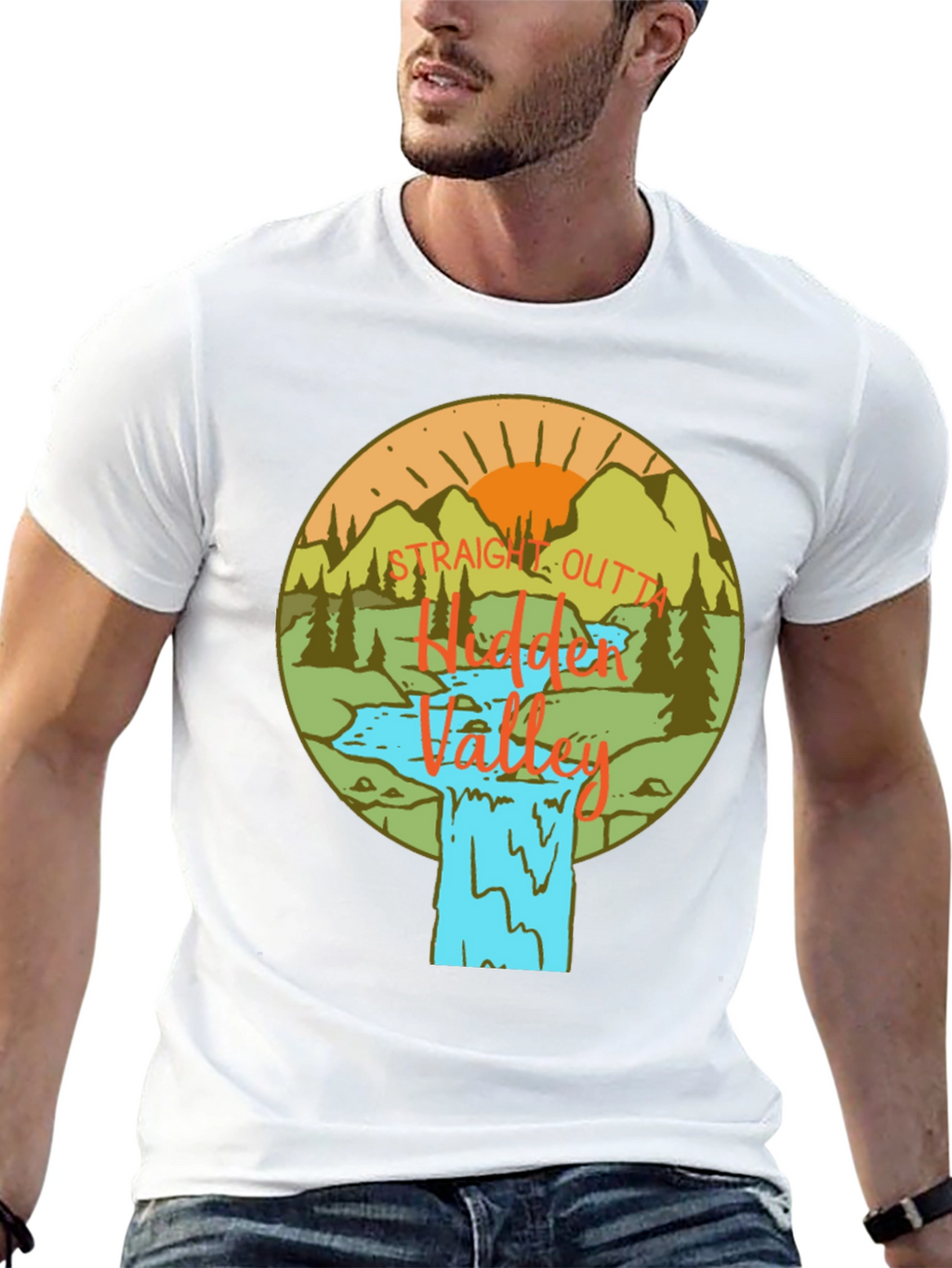 Straight Outta Hidden Valley Graphic Tee