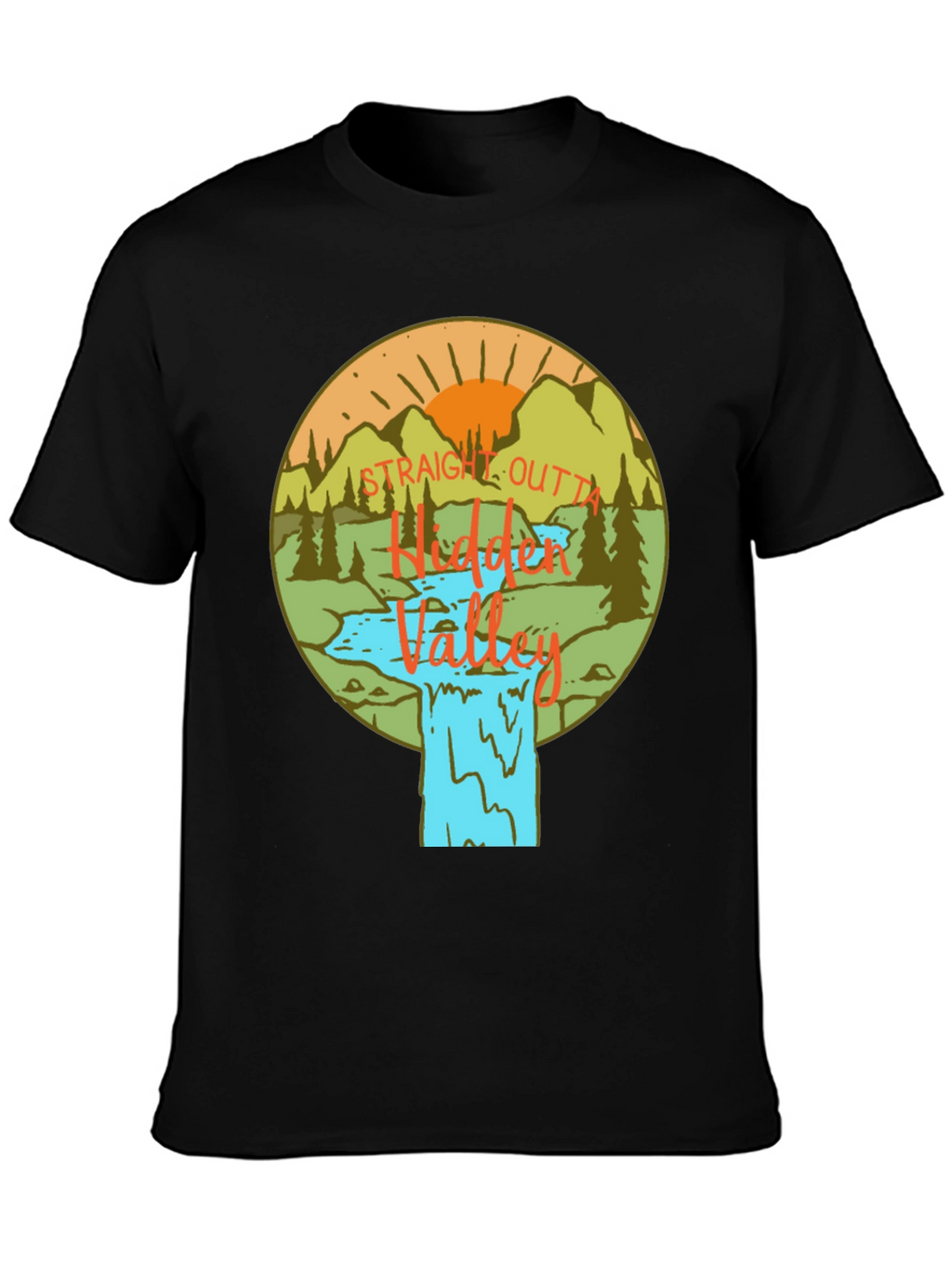 Straight Outta Hidden Valley Graphic Tee