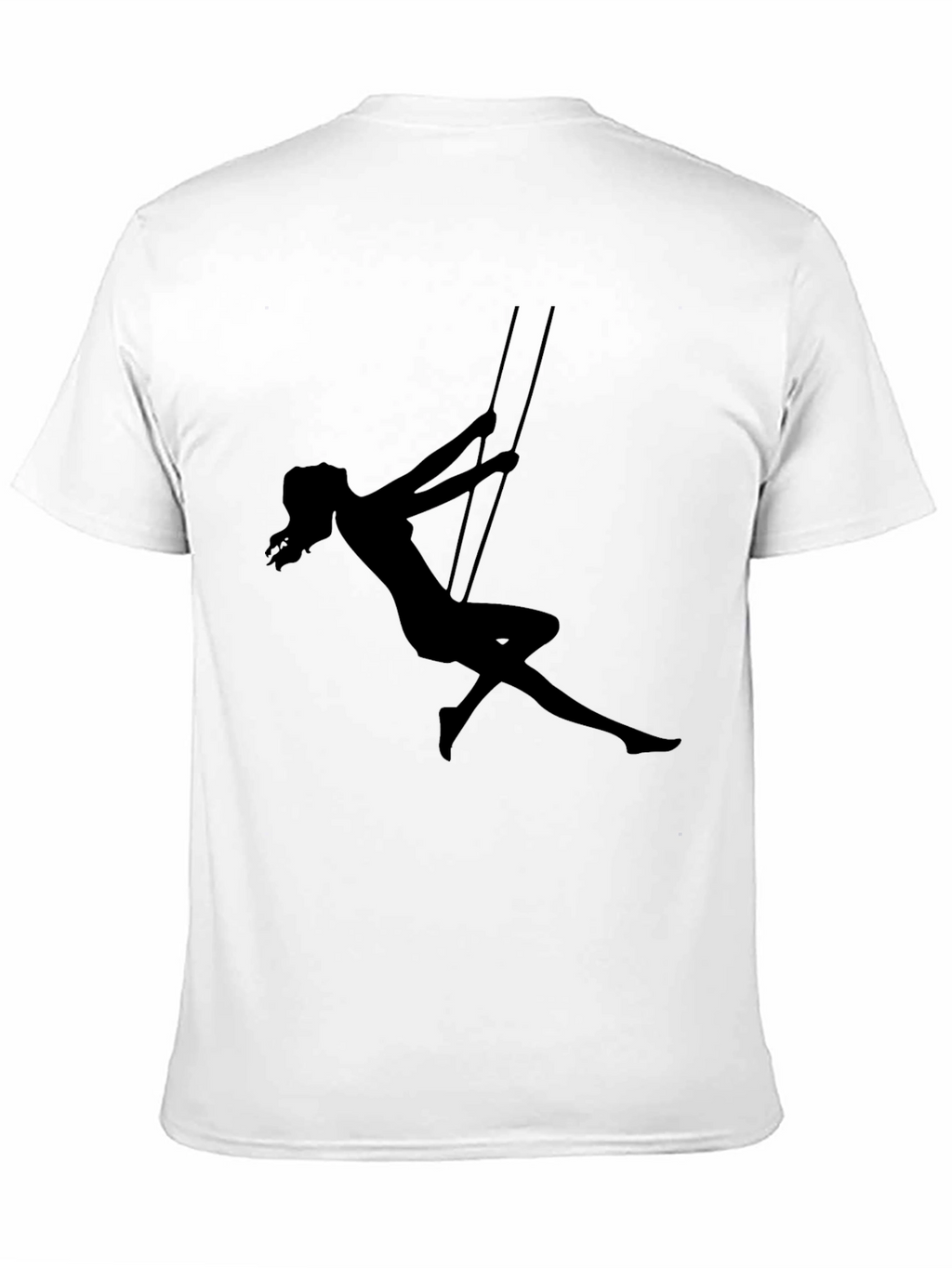 Aerial Silks Silhouette T-Shirt - Black