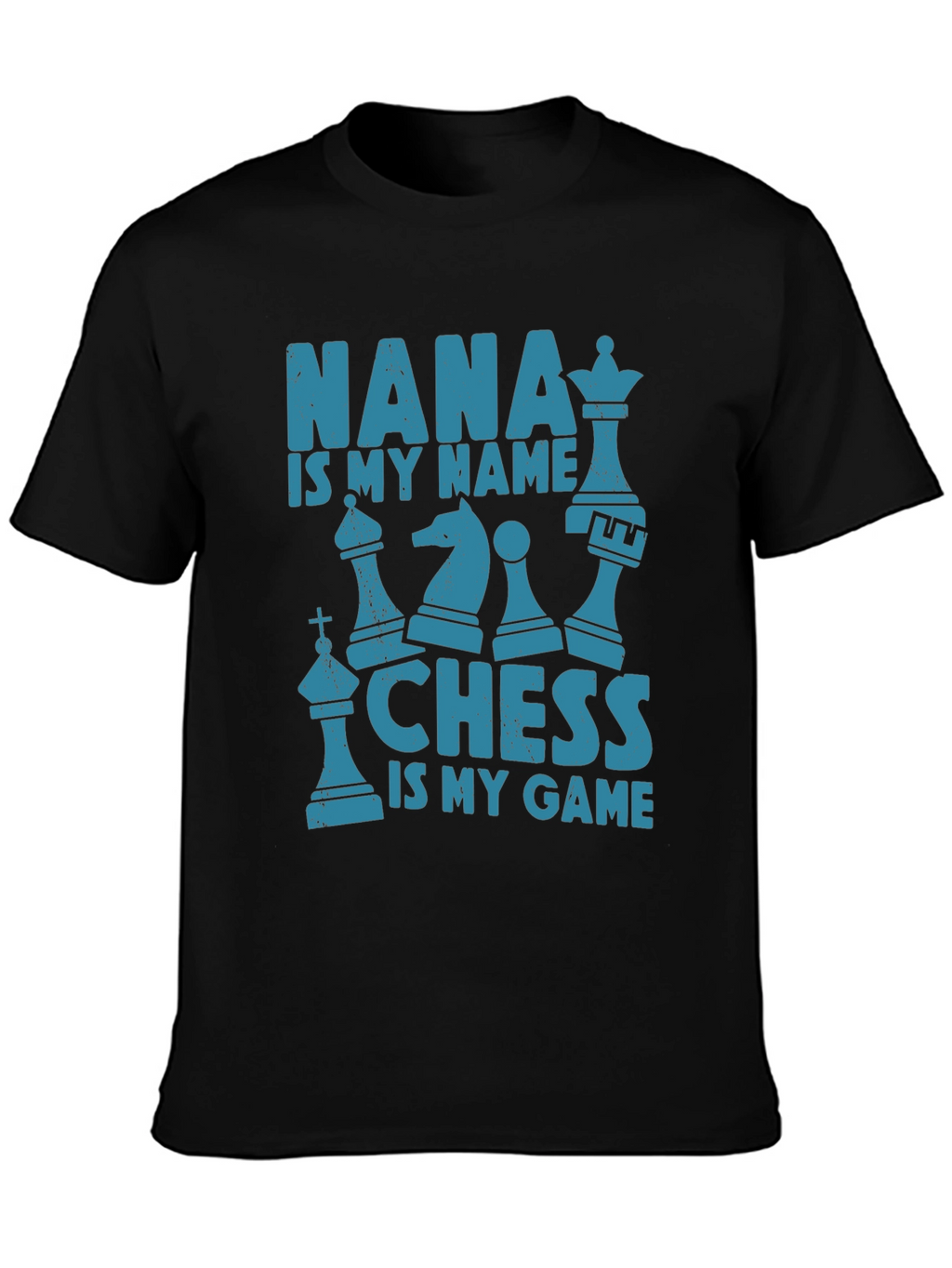 Nana Chess Player Graphic Tee