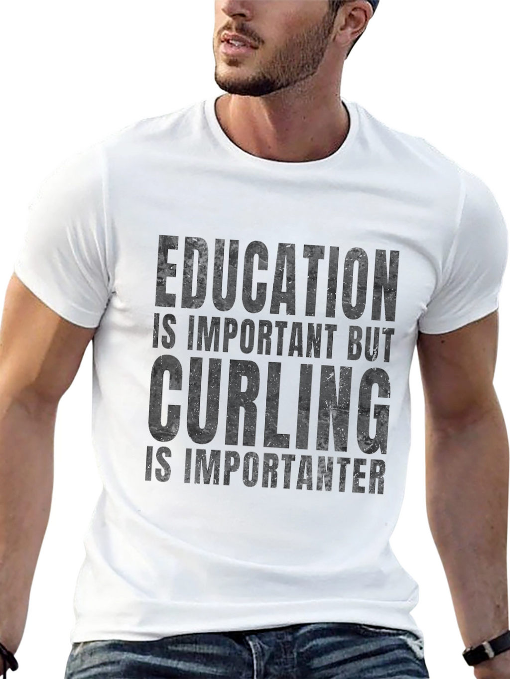 Curling Important T-Shirt