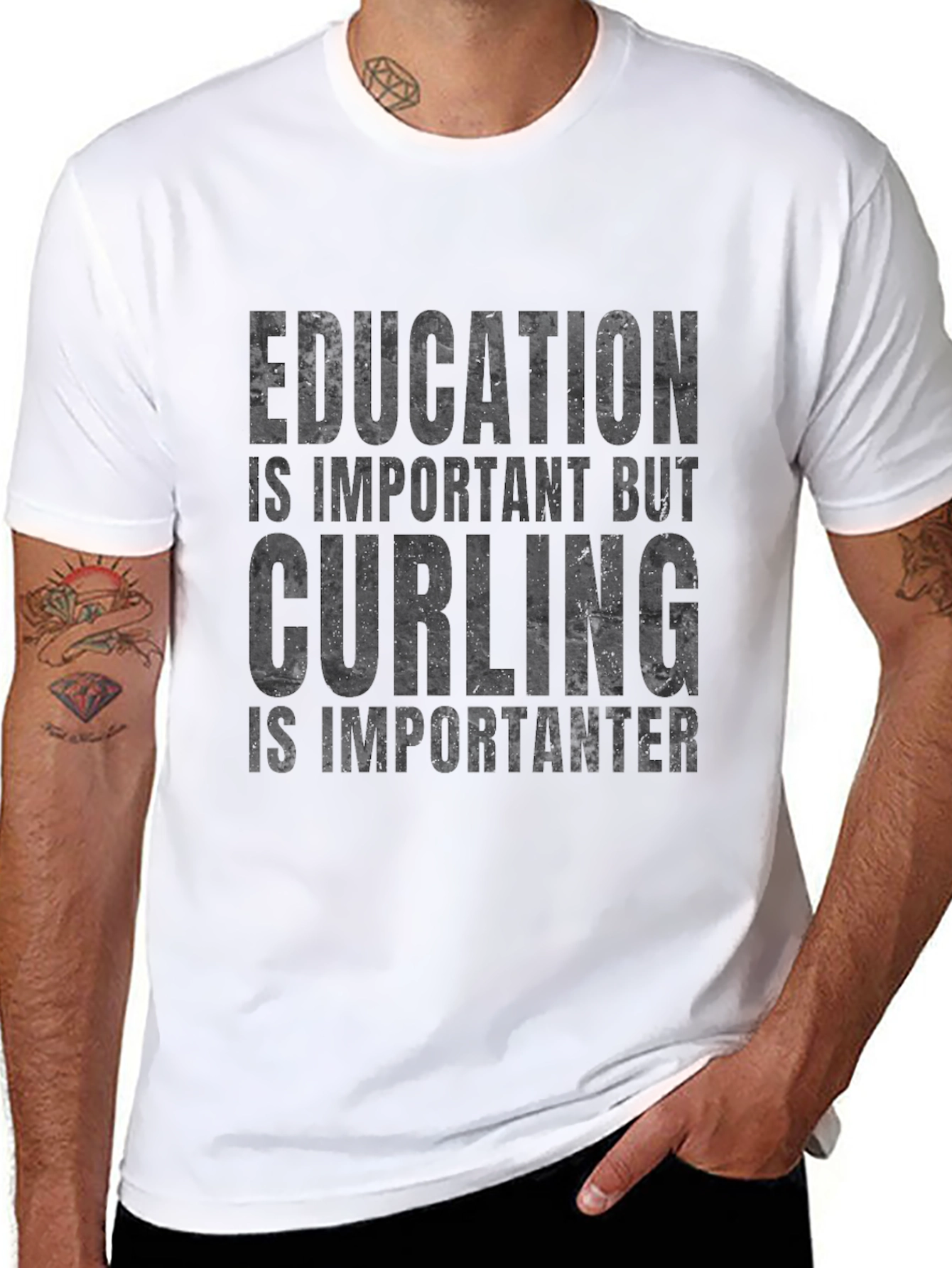 Curling Important T-Shirt