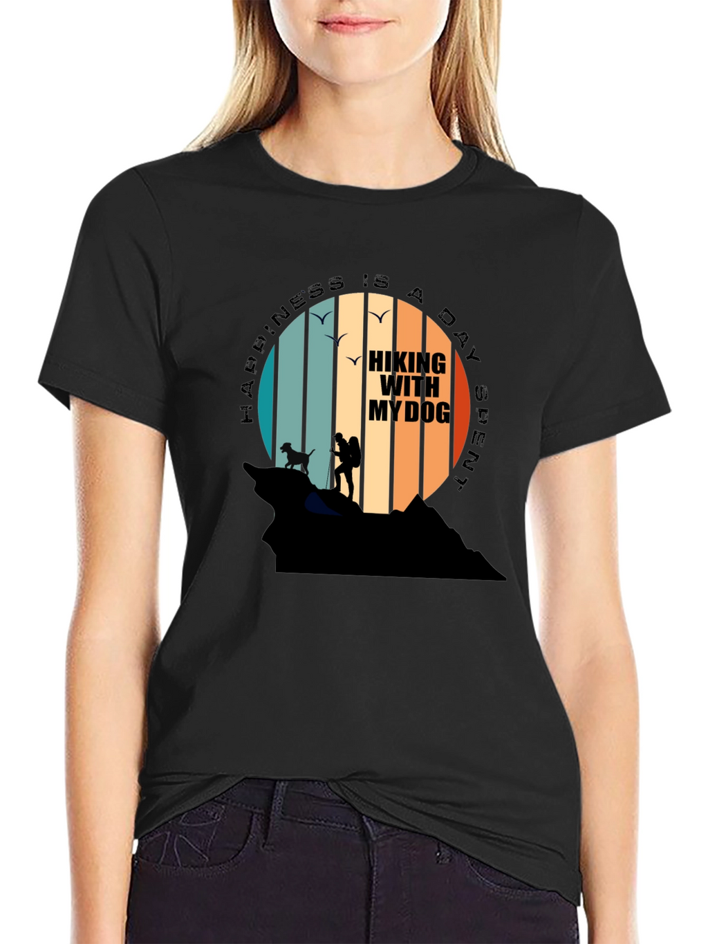 Hiking with My Dog T-Shirt - Adventure Tee