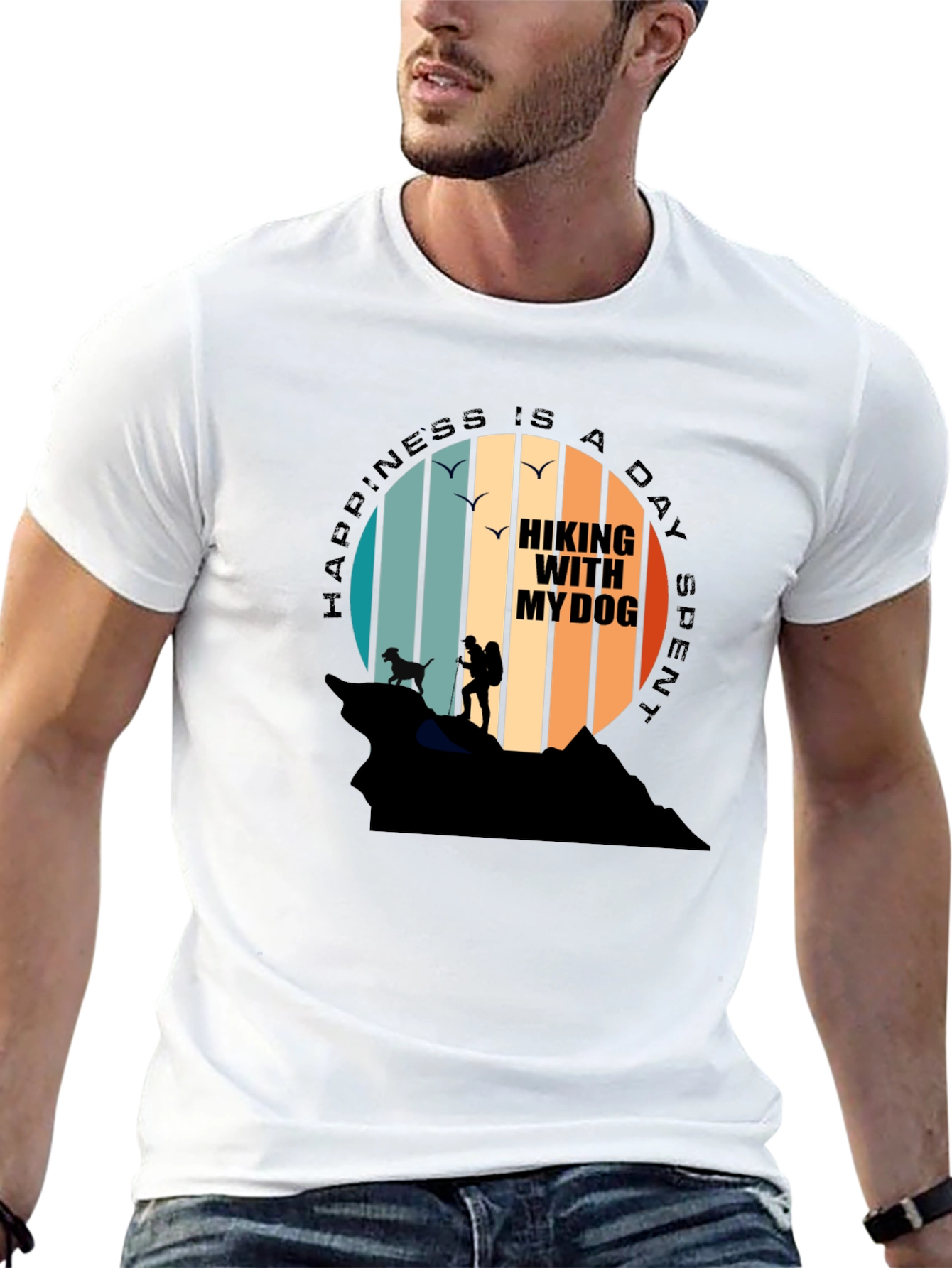 Hiking with My Dog T-Shirt - Adventure Tee