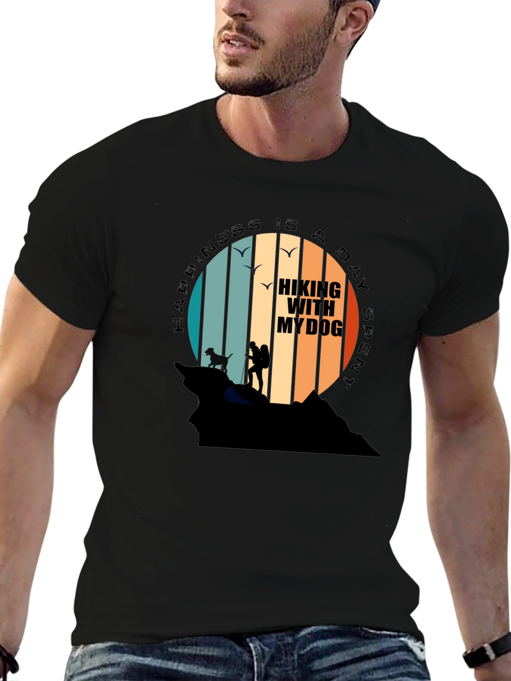 Hiking with My Dog T-Shirt - Adventure Tee
