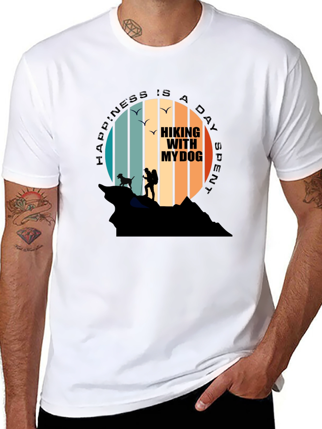 Hiking with My Dog T-Shirt - Adventure Tee