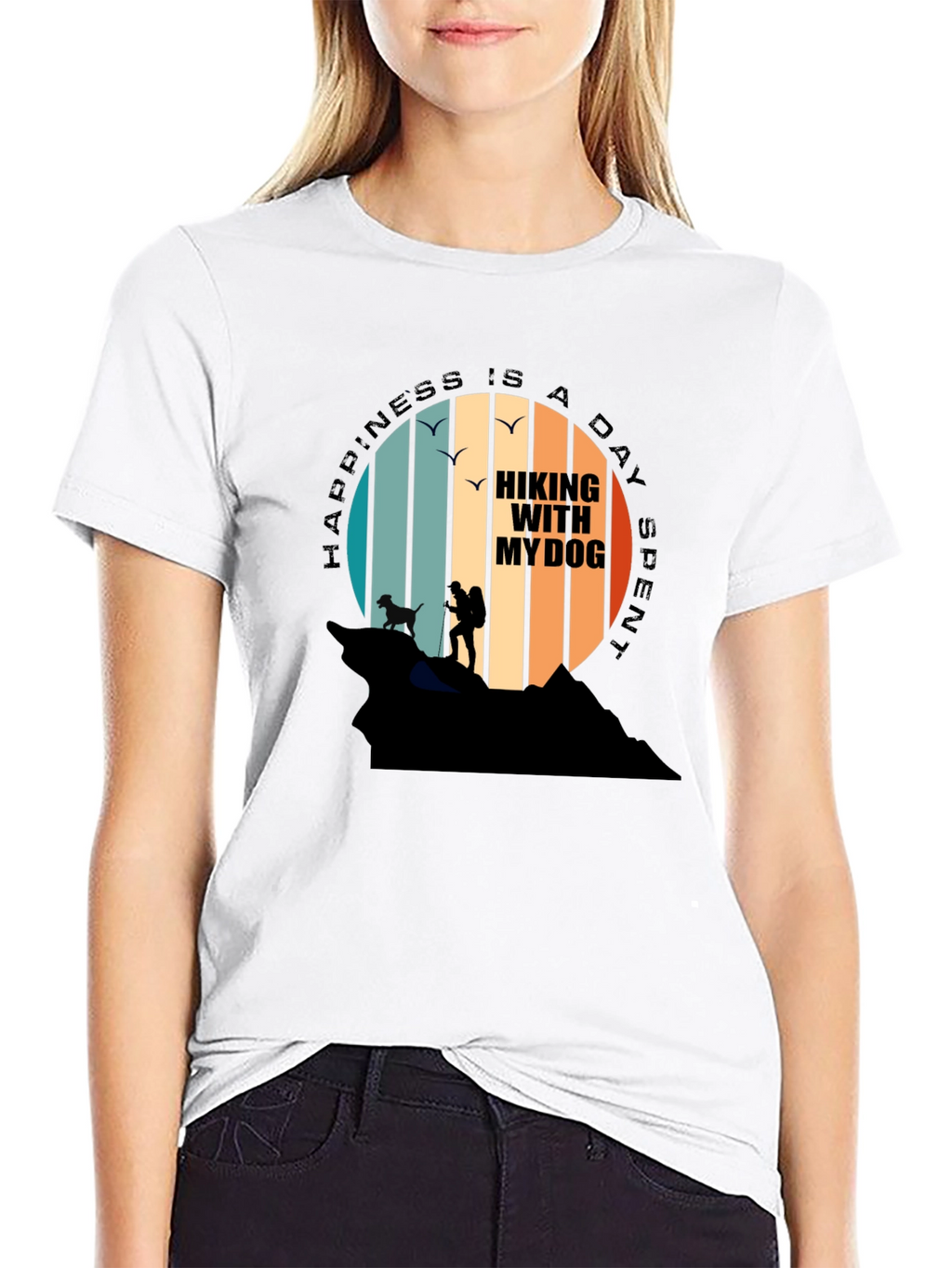 Hiking with My Dog T-Shirt - Adventure Tee