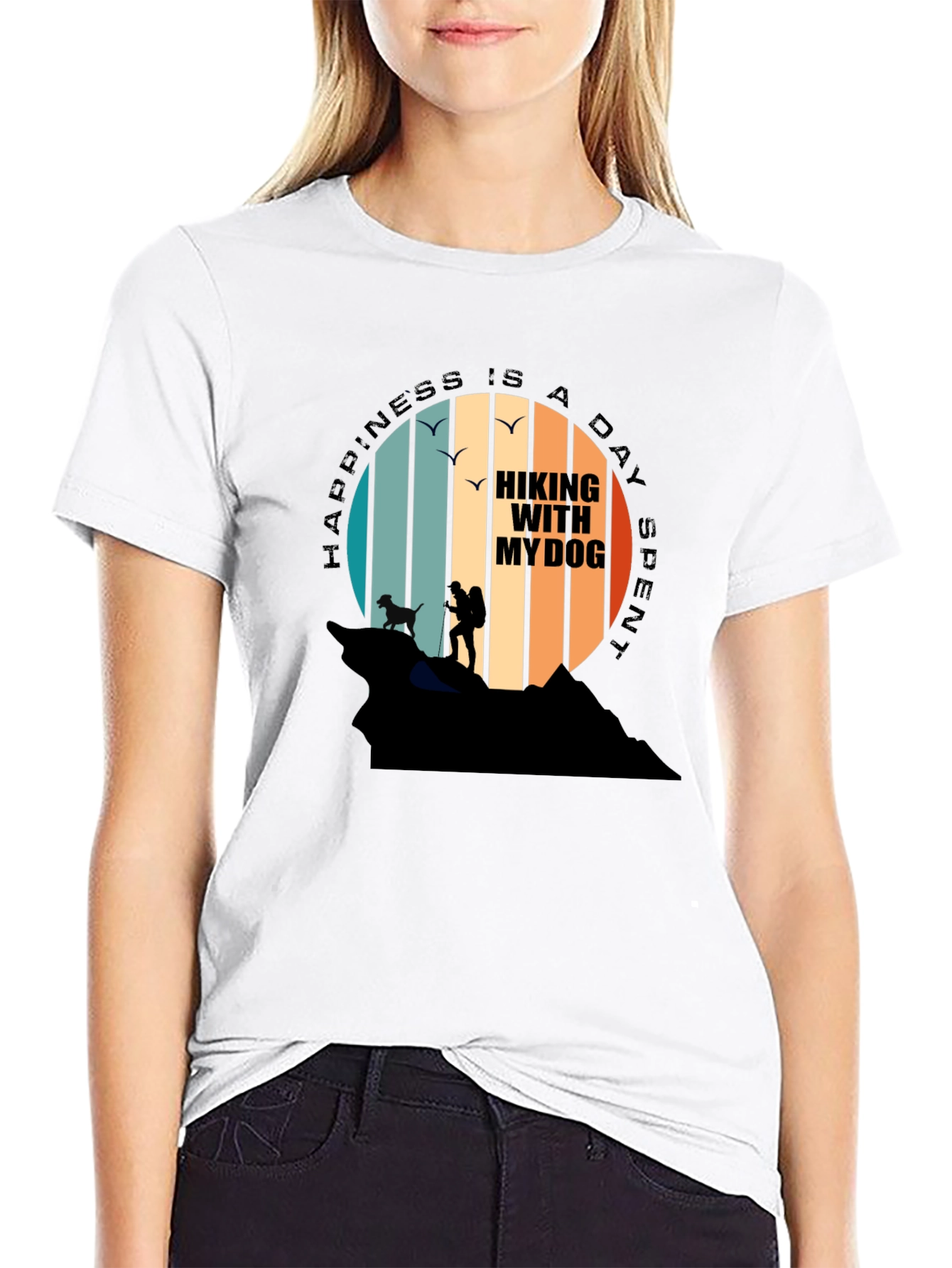 Hiking with My Dog T-Shirt - Adventure Tee