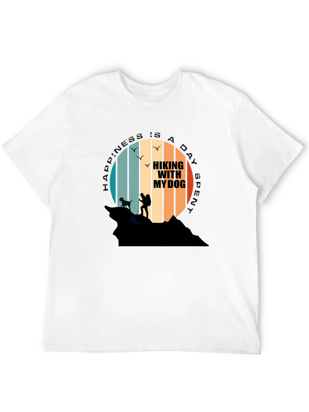 Hiking with My Dog T-Shirt - Adventure Tee