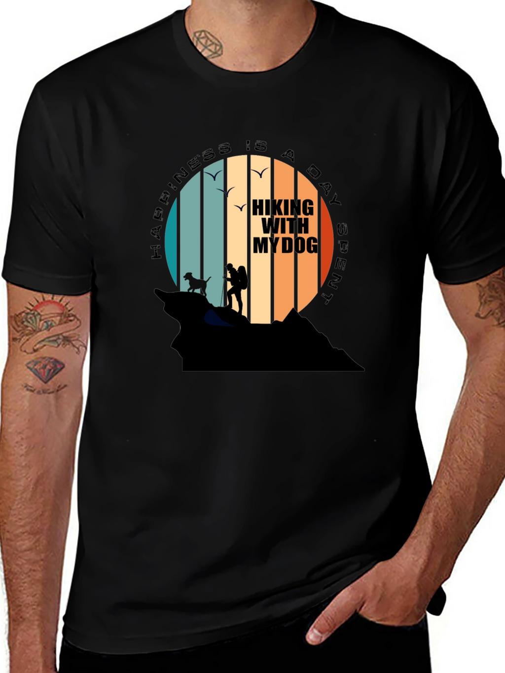 Hiking with My Dog T-Shirt - Adventure Tee