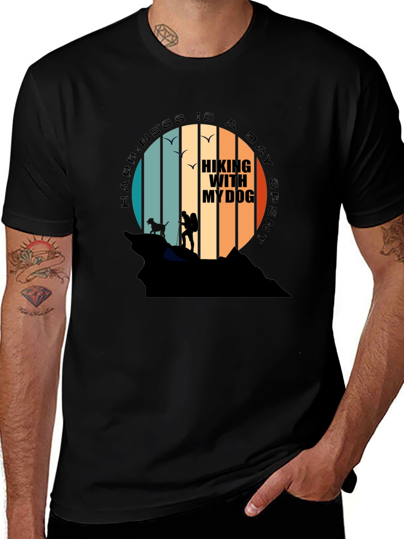 Hiking with My Dog T-Shirt - Adventure Tee