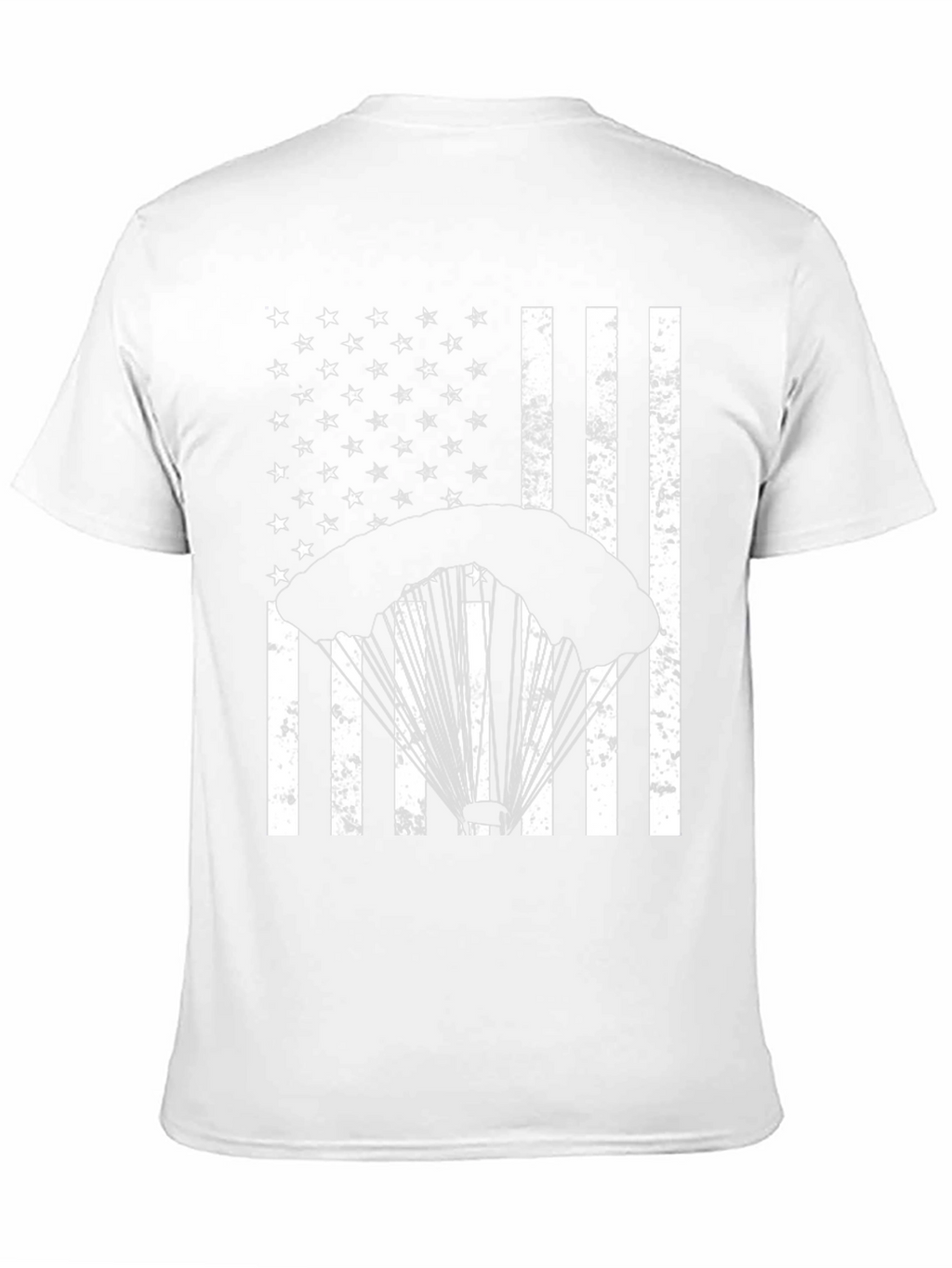 Parachute American Flag T-Shirt