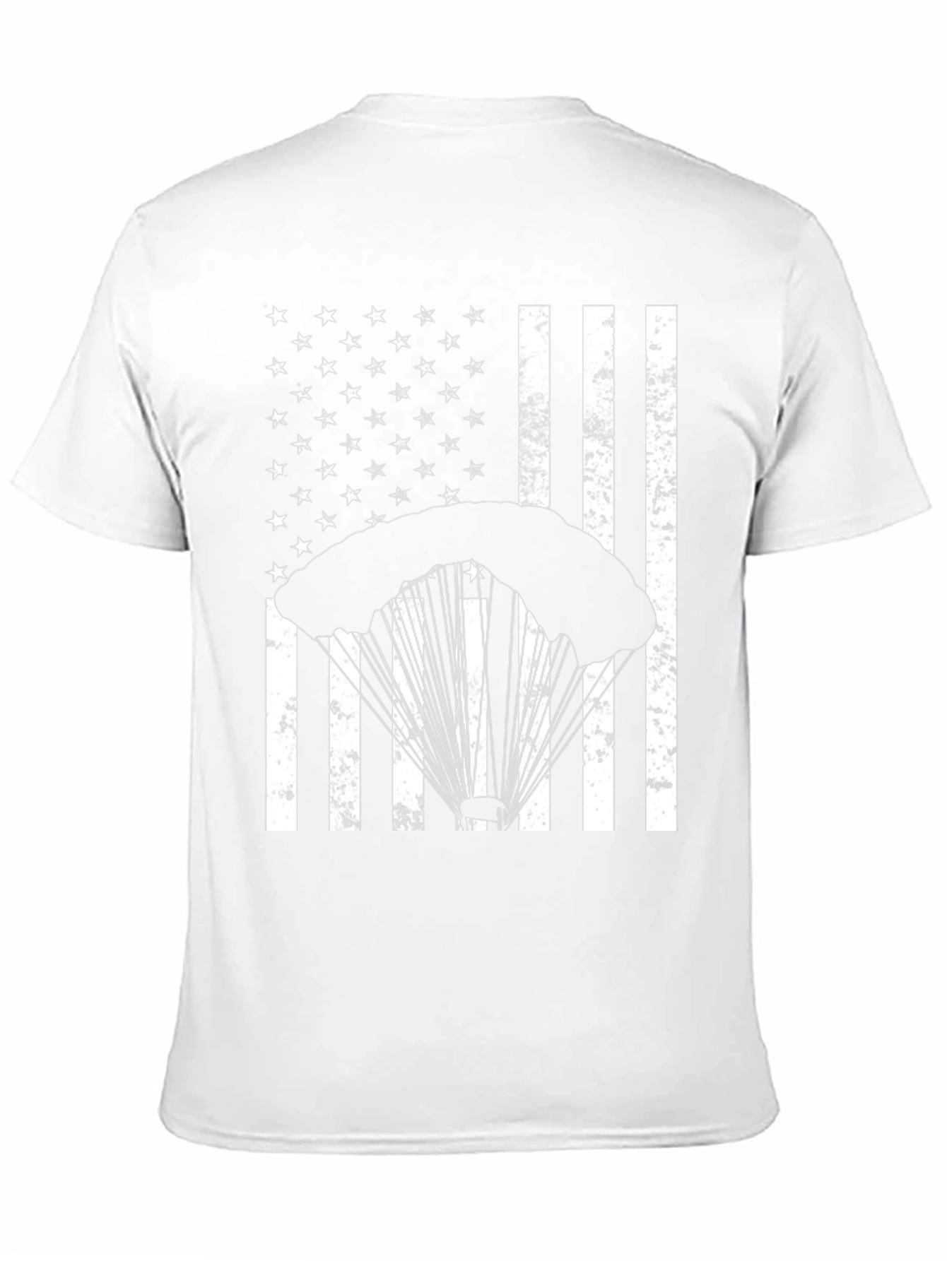 Parachute American Flag T-Shirt