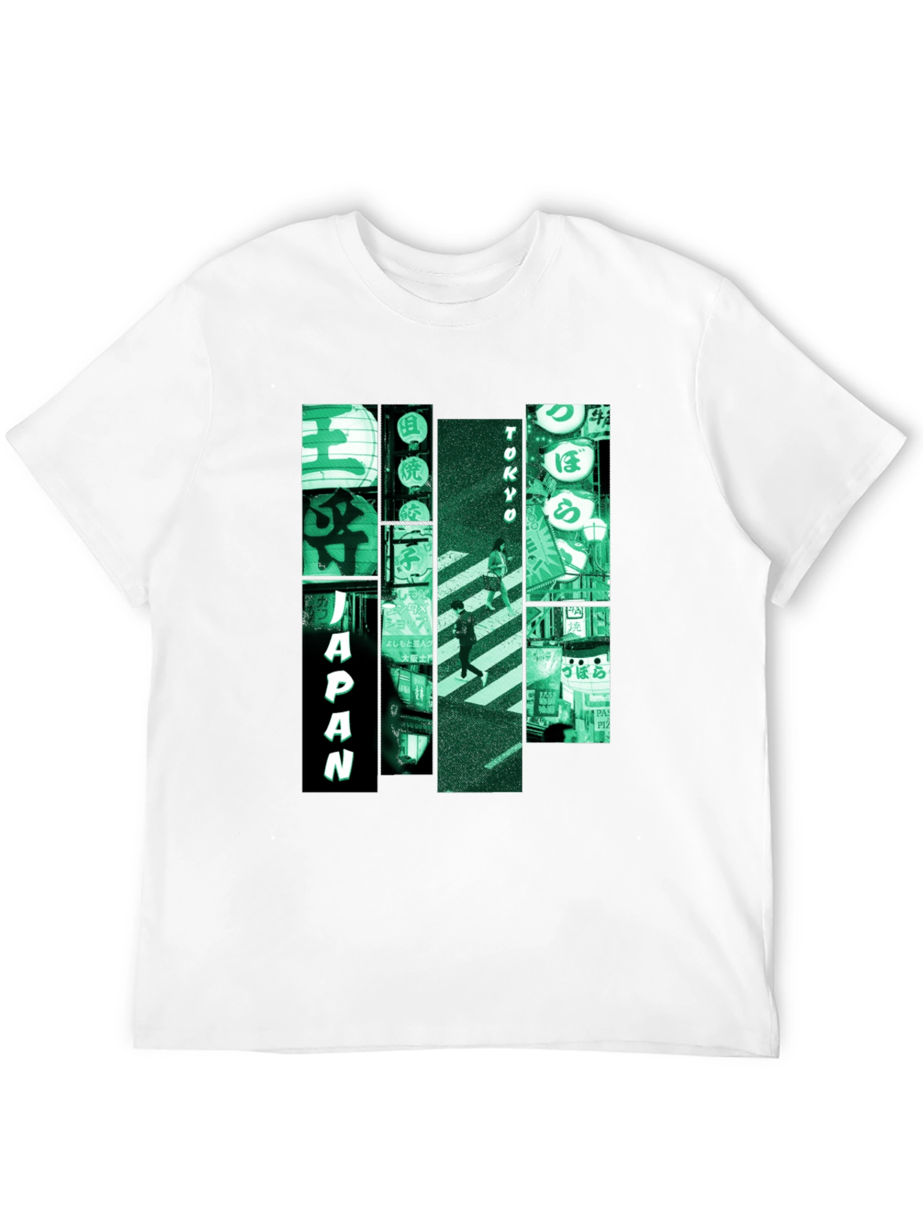 Japan Tokyo Graphic Tee - Black