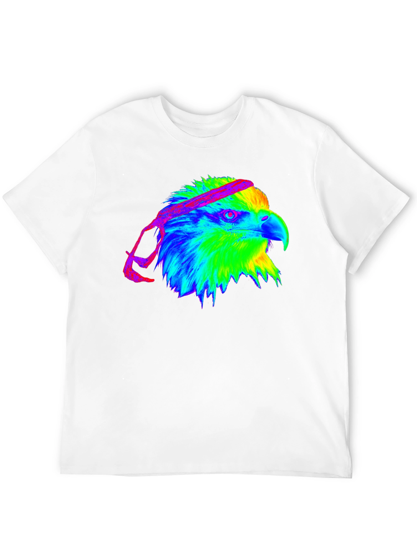 Eagle Head Graphic Tee - Black T-Shirt