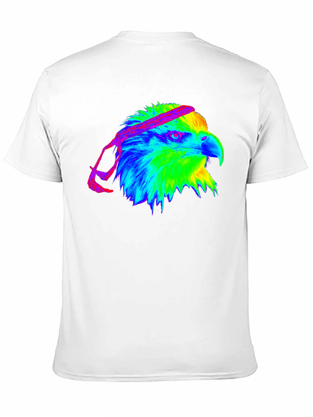 Eagle Head Graphic Tee - Black T-Shirt