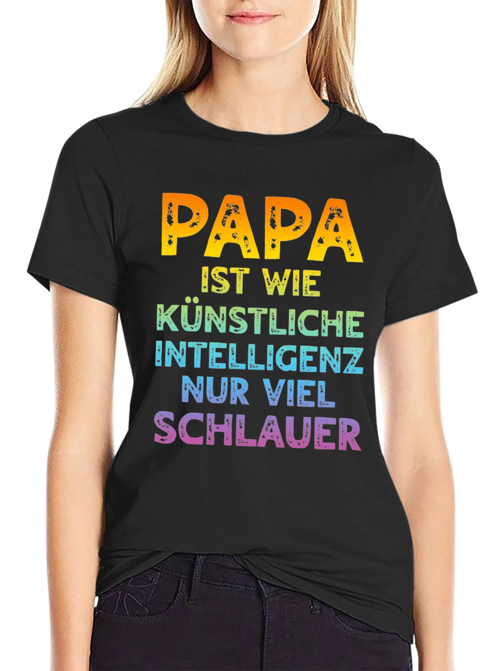 Papa is Smart T-Shirt