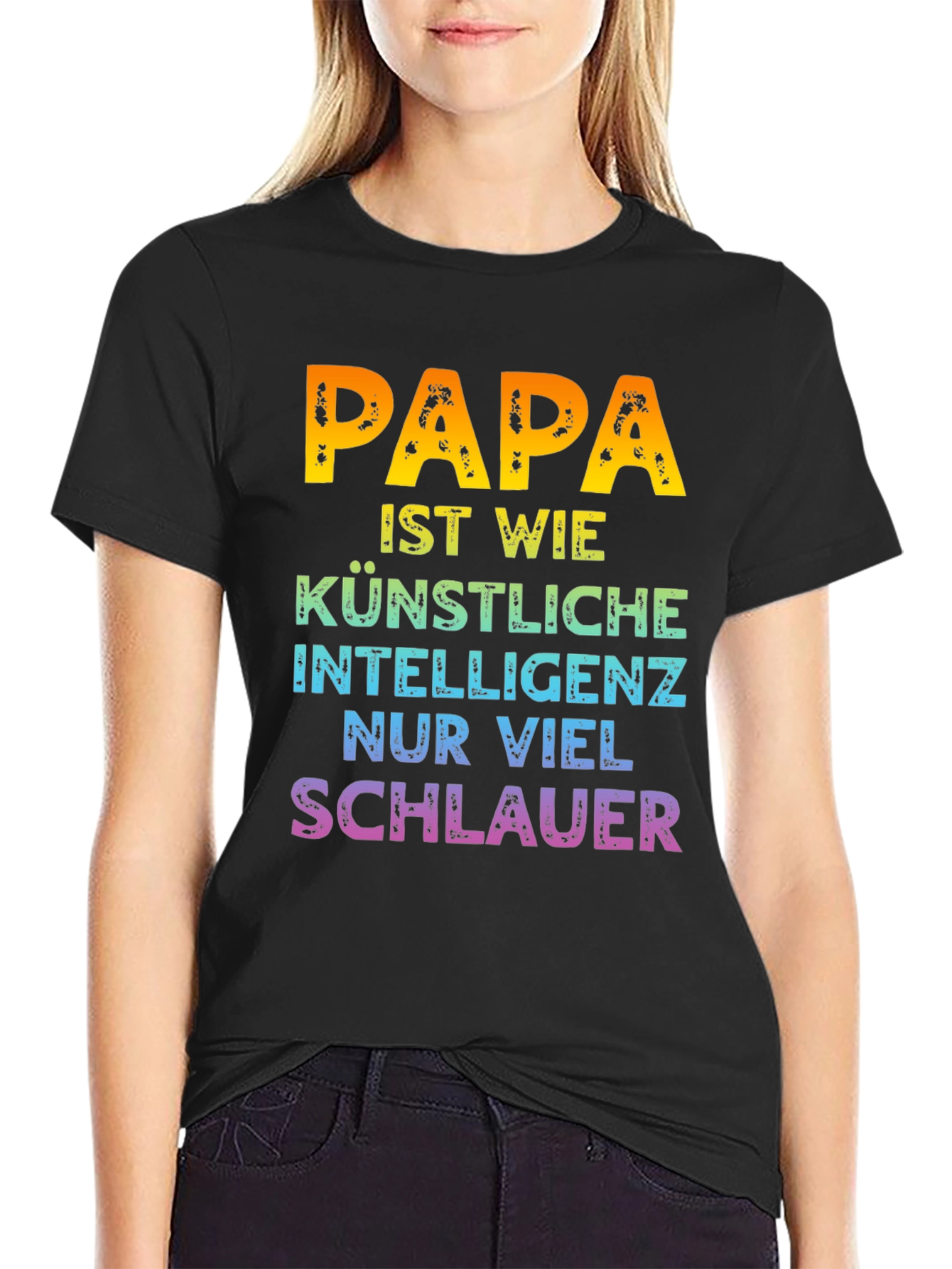 Papa is Smart T-Shirt