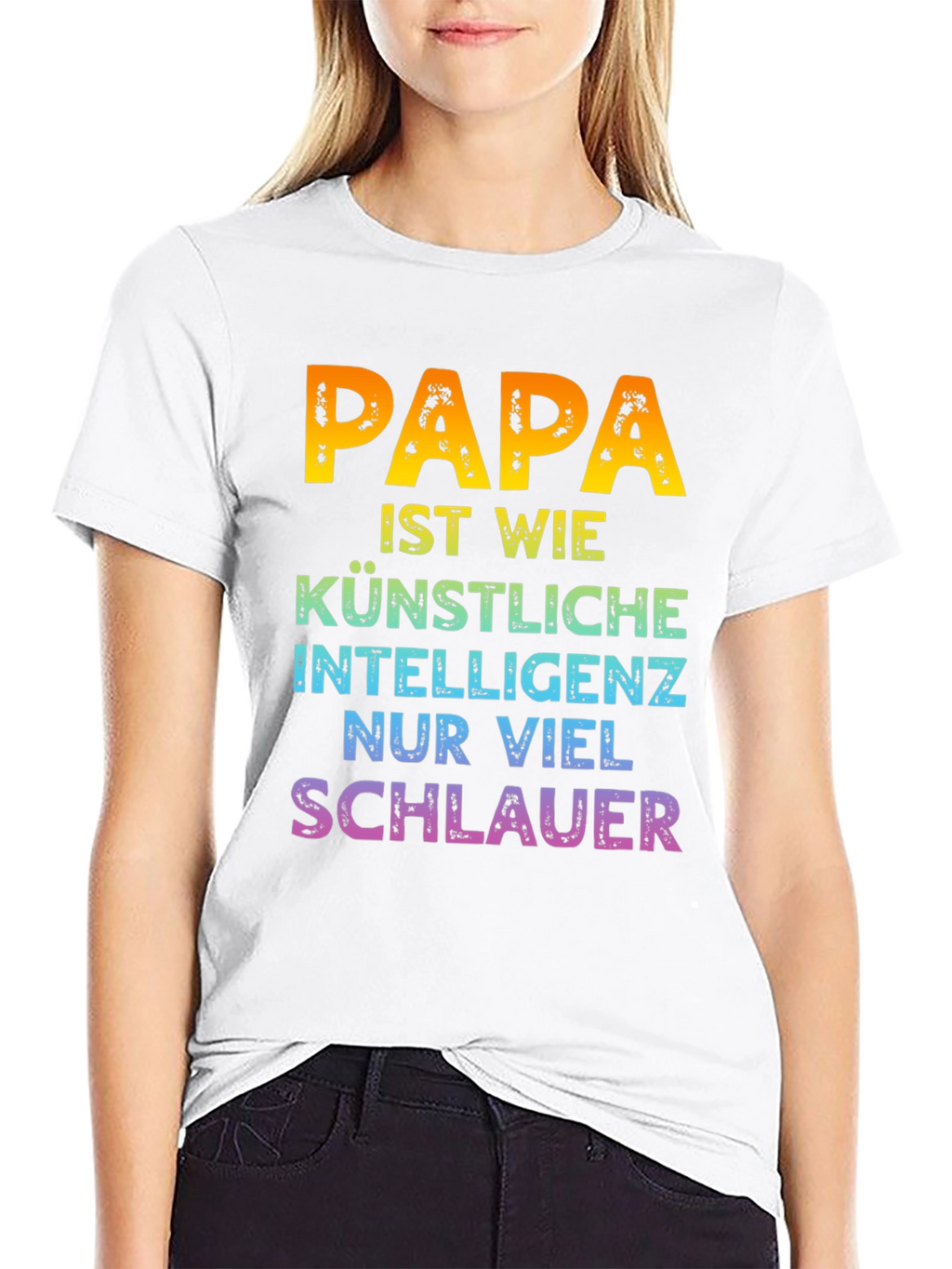 Papa is Smart T-Shirt